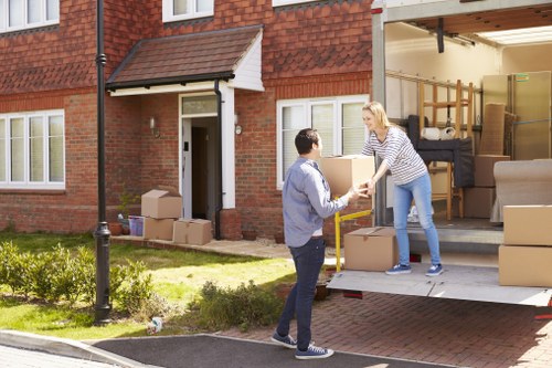 Local man and van moving furniture in Friern Barnet