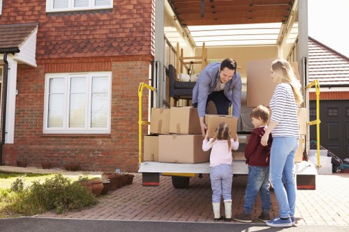 Man and van service supporting a local move in Friern Barnet