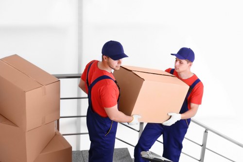 Family home removals service in Friern Barnet with careful loading