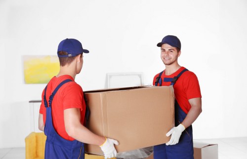 Removal van and movers serving Friern Barnet residential streets