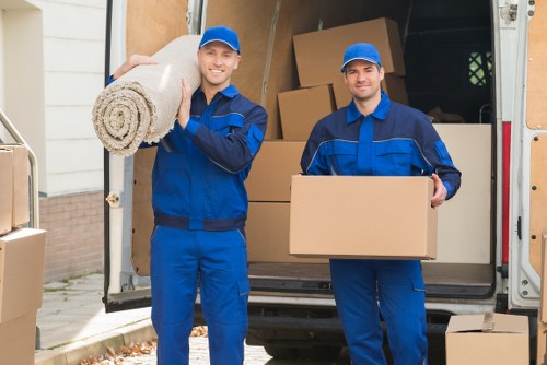 Flat moving service with careful handling in North London