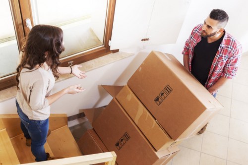 Local moving team handling fragile items in Friern Barnet properties