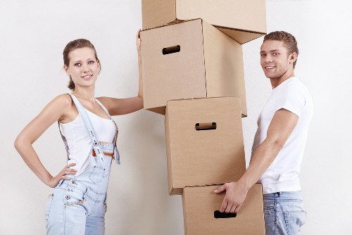 Packing and furniture handling for a local Friern Barnet removal